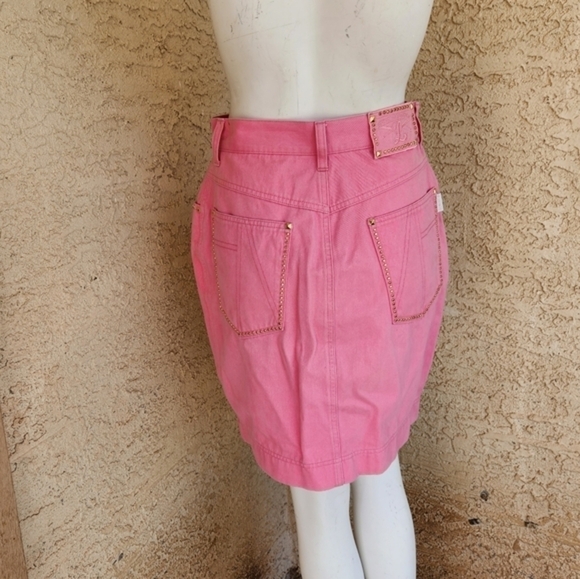Vintage Laurel‎ Pink Jean skirt - Picture 4 of 12